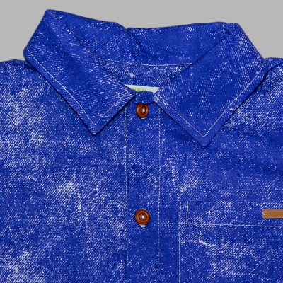 Рубашка Джинс-трикотаж Чуди Кидс 372225-4 синий 02