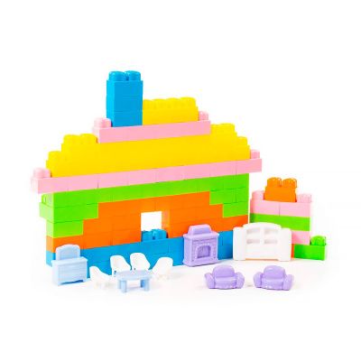 Конструктор Малютка 90 элементов Полесье 49377 3