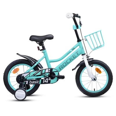 Велосипед двухколёсный 14 Rocket Basic 14.BASIC.TQ.25 бирюзовый 02