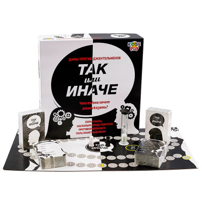Настольная игра Так или Иначе Дамы против Джентльменов KiddiePlay 58798C 5