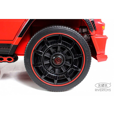 Детский электромобиль RiverToys Z777ZZ красный