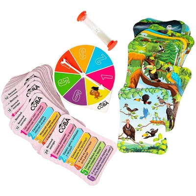 Игра-викторина Умная Сова Веселый зоопарк Bondibon ВВ4003