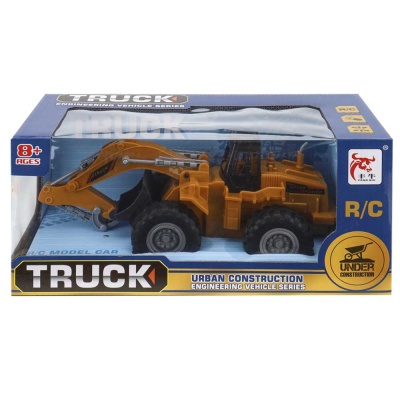 Трактор-экскаватор на радиоуправлении Рыжий кот 2226309