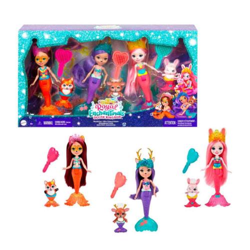 Набор из трех кукол Волшебные русалочки Enchantimals Mattel HCF87