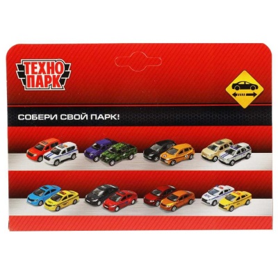 Металлическая машинка Спорткар Технопарк 2005C109-R 04