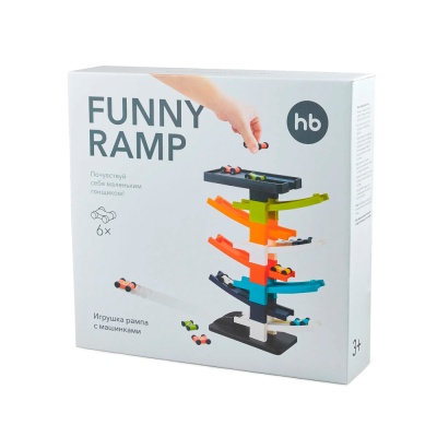Автотрек с машинками Funny Ramp Happy Baby 331884 4