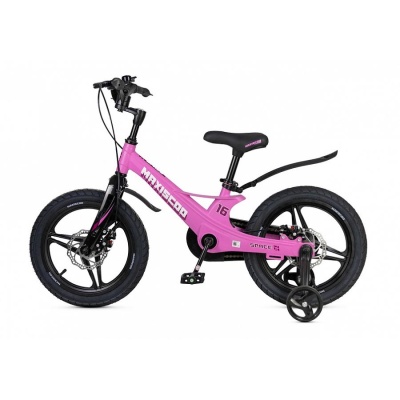 Велосипед детский Maxiscoo Space Deluxe 16 MSC-S1642D розовый матовый 03