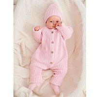 Вязаный комплект лапша 56-62 Luxury Baby РП-0099