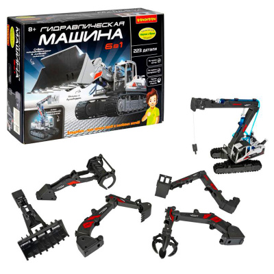 Конструктор Науки с Буки Гидравлическая машина 6 в 1 Bondibon ВВ5695 4