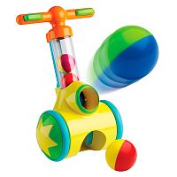 Стреляющая шариками игрушка Толкай Запускай Собирай Toomies Tomy E71161/67550