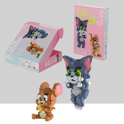 Конструктор 3D Том и Джерри 2016 деталей 3D6032 2