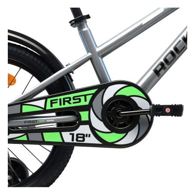 Велосипед двухколёсный 18 Rocket First 18.FIRST.GR.26 серый 05