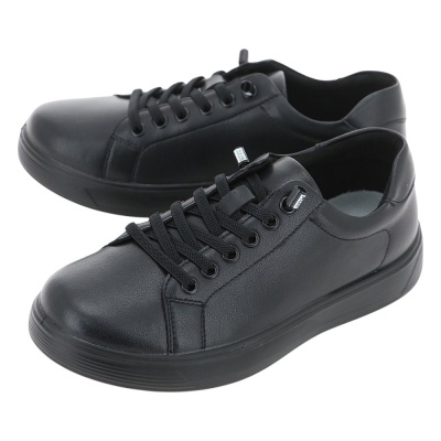 Полуботинки школьные Baden KPA005-390 чёрный 02