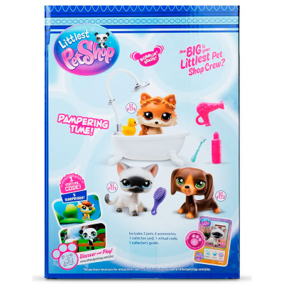 Игровой набор Littlest Pet Shop Груминг спа Hasbro LPS 00638 4