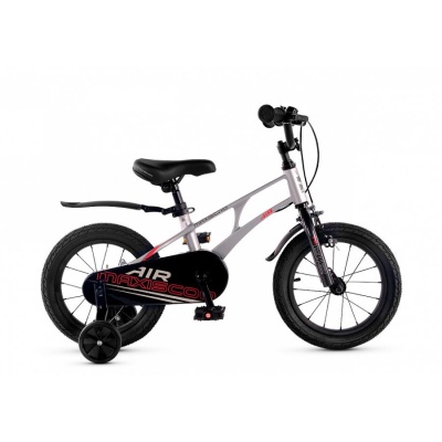 Велосипед детский Maxiscoo Air Стандарт Плюс 14 MSC-A1445 серый жемчуг 01