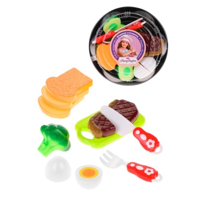 Игровой набор Учимся готовить Отбивная с овощами Mary Poppins 453284 1