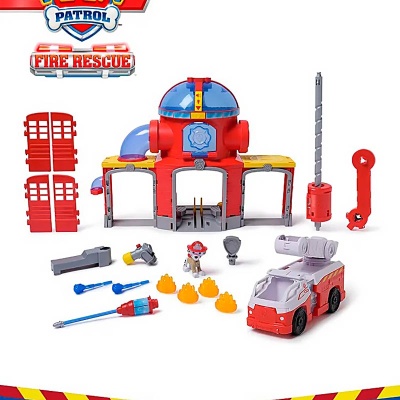 Игровой набор Щенячий патруль FireRescue Пожарная станция Spin Master 68274 4