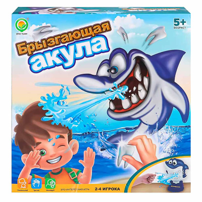 Настольная игра Брызгающая акула Рыжий кот Y18723216