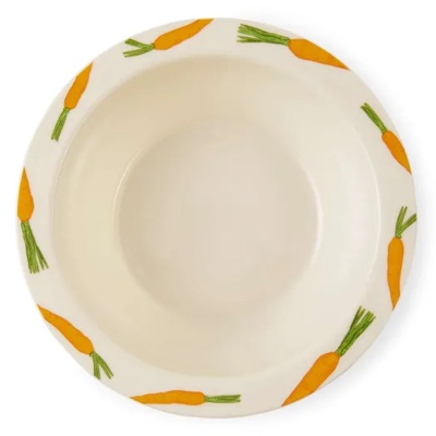 Тарелка глубокая для кормления Happy Baby 15016 carrot 2