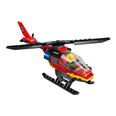 Конструктор Lego City 60411 Пожарно-спасательный вертолет 02