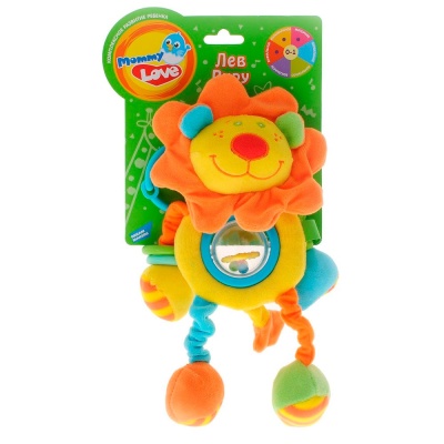 Мягкая игрушка подвеска Лев Руру Mommy Love LKS0\M