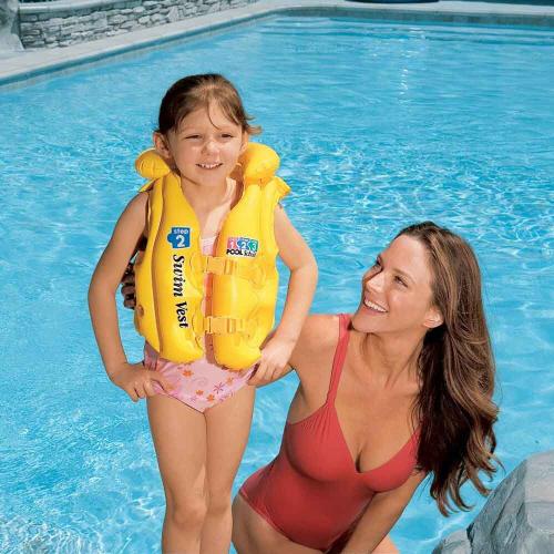Жилет надувной Pool School Step 2 Intex 58660 фото 2