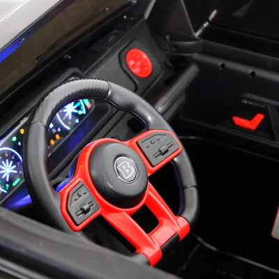 Детский электромобиль RiverToys Z888ZZ черный