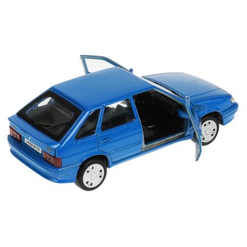 Машинка металлическая Lada-2114 Samara Технопарк 2114-12-BU фото 4