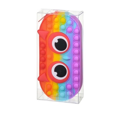 Пенал-косметичка Сова Pop It Basir MC5854 1