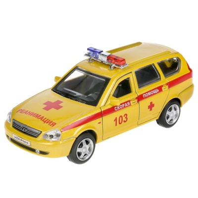 Машина Lada Priora Реанимация Технопарк PRIORAWAG-12SLAMB-YE