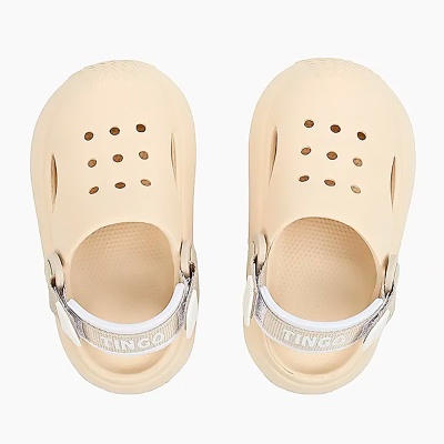 Сабо детские для девочки и мальчика Tingo RS24012 бежевые 3