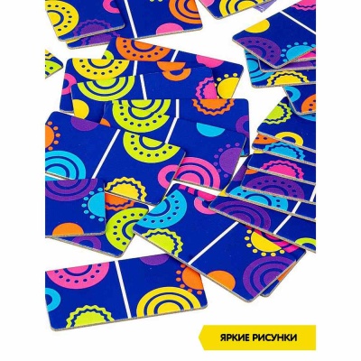 Настольная игра Домино Калейдоскоп Bondibon ВВ3909