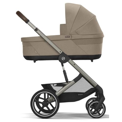 Коляска 3 в 1 Cybex Balios S Lux TPE Almond Beige фото 2