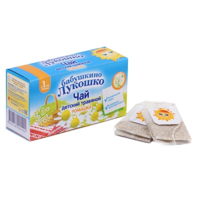 Детский чай с ромашкой Бабушкино Лукошко (с 1 мес)