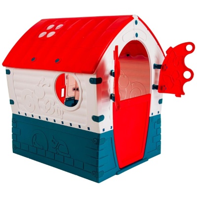 Игровой домик Лилипут PalPlay M681-TWILIGHT красный-морской-белый 04