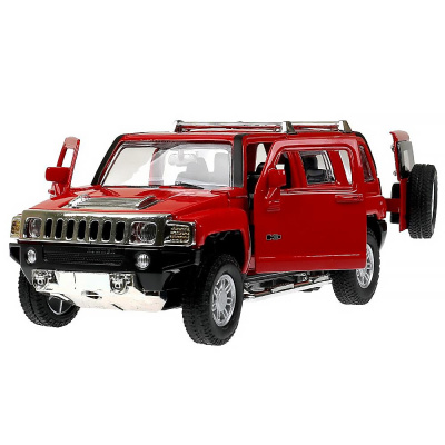 Машина металлическая инерционная Hummer h3 15 см Технопарк SB-68321 2