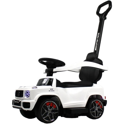 Детский толокар Mercedes-Benz G63 RiverToys Z001ZZ-B белый бриллиант 01 Детский толокар Mercedes-Benz G63 RiverToys Z001ZZ-B белый бриллиант 01