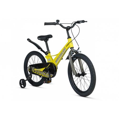 Велосипед детский Maxiscoo Space Стандарт 18 MSC-S1841 жёлтый матовый фото 2