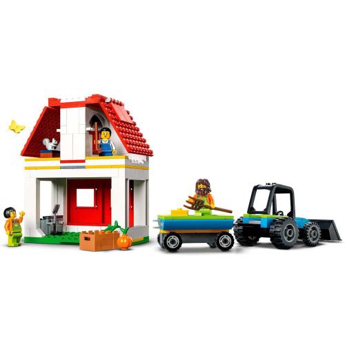 Конструктор Lego City Ферма и амбар с животными Lego 60346 фото 3