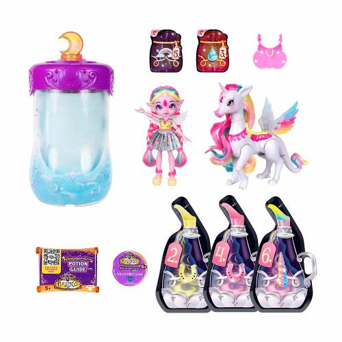 Кукла в колбе и Единорог Pixlings Doll And Unicorn My Magic Mixies Moose 30531 фото 3