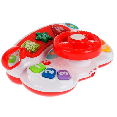 Музыкальный руль Синий Трактор Умка 2005M012-R 2 Музыкальный руль Синий Трактор Умка 2005M012-R 2