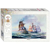 Пазлы 1500 Морской бой Step puzzle 83072