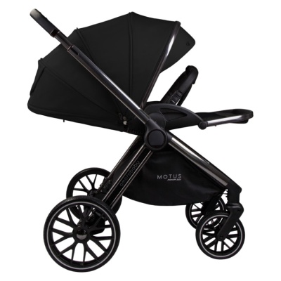 Коляска 2 в 1 Amarobaby Motus Premium Ecco чёрный 03