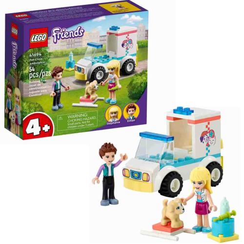 Конструктор Lego Friends Скорая ветеринарная помощь Lego 41694