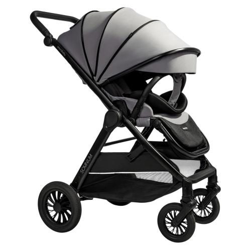Коляска прогулочная Amarobaby Somnium серый