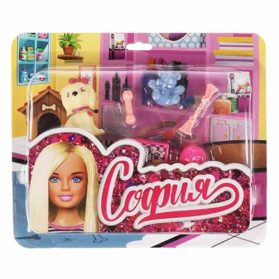 Набор аксессуаров с питомцем для кукол София Карапуз PET-04-S-BB 02