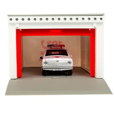 Скорая помощь и гараж 21 см Технопарк GARAGESMA-20PLAMB-GAZ 4