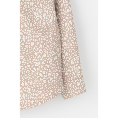 Рубашка Леопард Crockid КР 302559 тёмно-бежевый 03