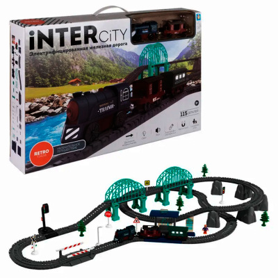 Игровой набор InterCity железная дорога Увлекательное путешествие 1toy Т24158 5