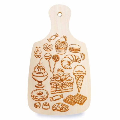 Разделочная доска для выжигания Сладости Десятое Королевство 04142 3
